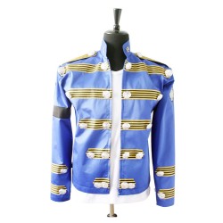 Michael Jackson Blue Gothic Style Jacket 