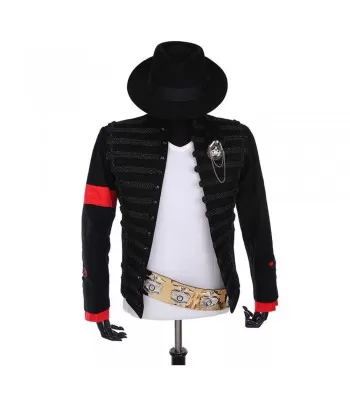 Michael Jackson MTV Award Jacket | Black Hussar-Style MJ Replica