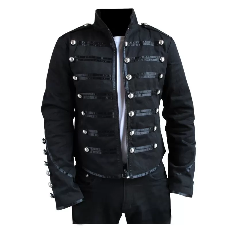 Steampunk military jacket mens on sale