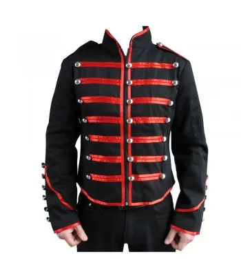 Men’s Gothic Tunic Military Parade Jacket | Gothic Military Fashion