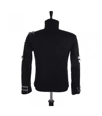 Mens Michael Jackson Fashion Jackets Punk Bad Black Gothic Fashion Jacket  (2025)