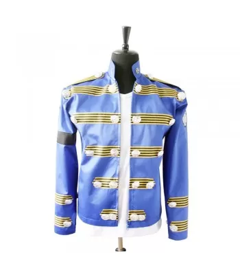 Michael Jackson Blue Gothic Style Jacket  (2025)
