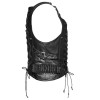 Mens Dieselpunk Waistcoat Vest Gothic Black Faux Leather Dystopian Vest Mens Dieselpunk Waistcoat Vest Gothic Black Faux Leather Dystopian Vest
