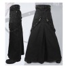 Men Tripp Gothic Long Skirt Punk Rock Maxi Kilt Techno Pants Men Tripp Gothic Long Skirt Punk Rock Maxi Kilt Techno Pants
