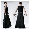 Men Tripp Gothic Long Skirt Punk Rock Maxi Kilt Techno Pants Men Tripp Gothic Long Skirt Punk Rock Maxi Kilt Techno Pants
