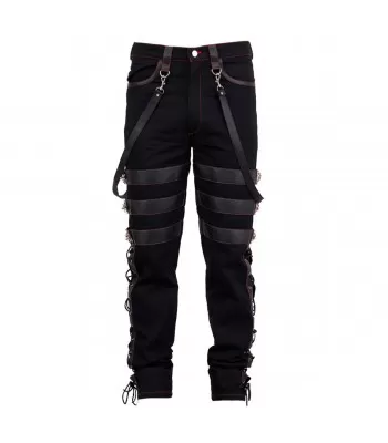Men Gothic Trousers Pants Steampunk Vintage Cotton Gens Harem Pants  (2025)