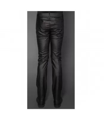 Men’s Gothic Comfort-Fit Disco Leather Pants | Alternative Party Trousers
