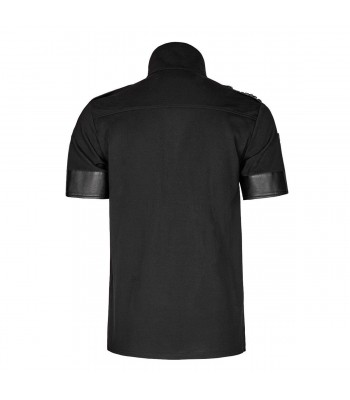 Men Gothic Shirt Military Uniform Sniper Shirt Party Clothing