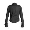 Women Motorcycle Jacket – Military Long Sleeve Denim Jacket