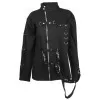 Women's Bondage Zipper Jacket Women High Neck Steampunk Gothic Cotton Jacket (2025)