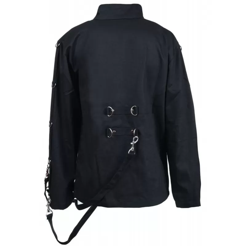 Women's Bondage Zipper Jacket Women High Neck Steampunk Gothic Cotton Jacket (2025)