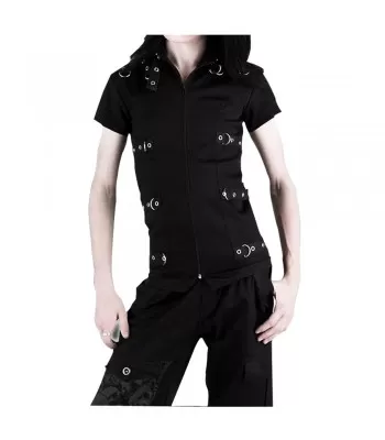 Women Gothic Short Sleeve Shirt  (2025)