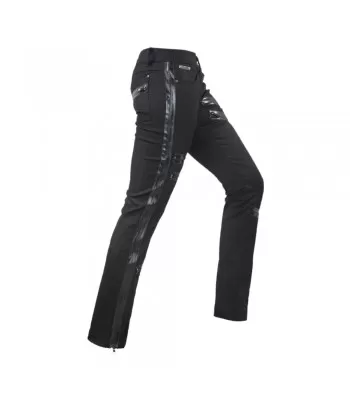 Women’s Distressed Ripped Gothic Black Skinny Jeans | Alternative Punk Denim