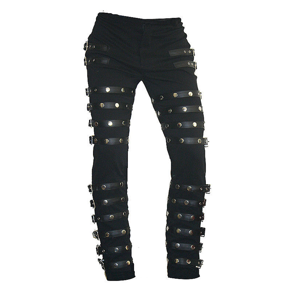 Michael Jackson Pant Punk Classic Rivet BAD Concert Metal Rock Pants Trousers (2025)