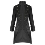 Pentagramme Salvatore Black Mens Coat (2025)