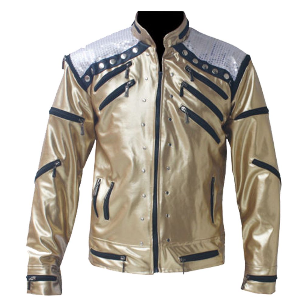Men’s Gothic MJ Zipper Leather Jacket | Punk & Gothic Inspired