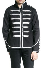 Men Military Band Drummer Jacket – Gothic Steampunk Parade Style - Image 8