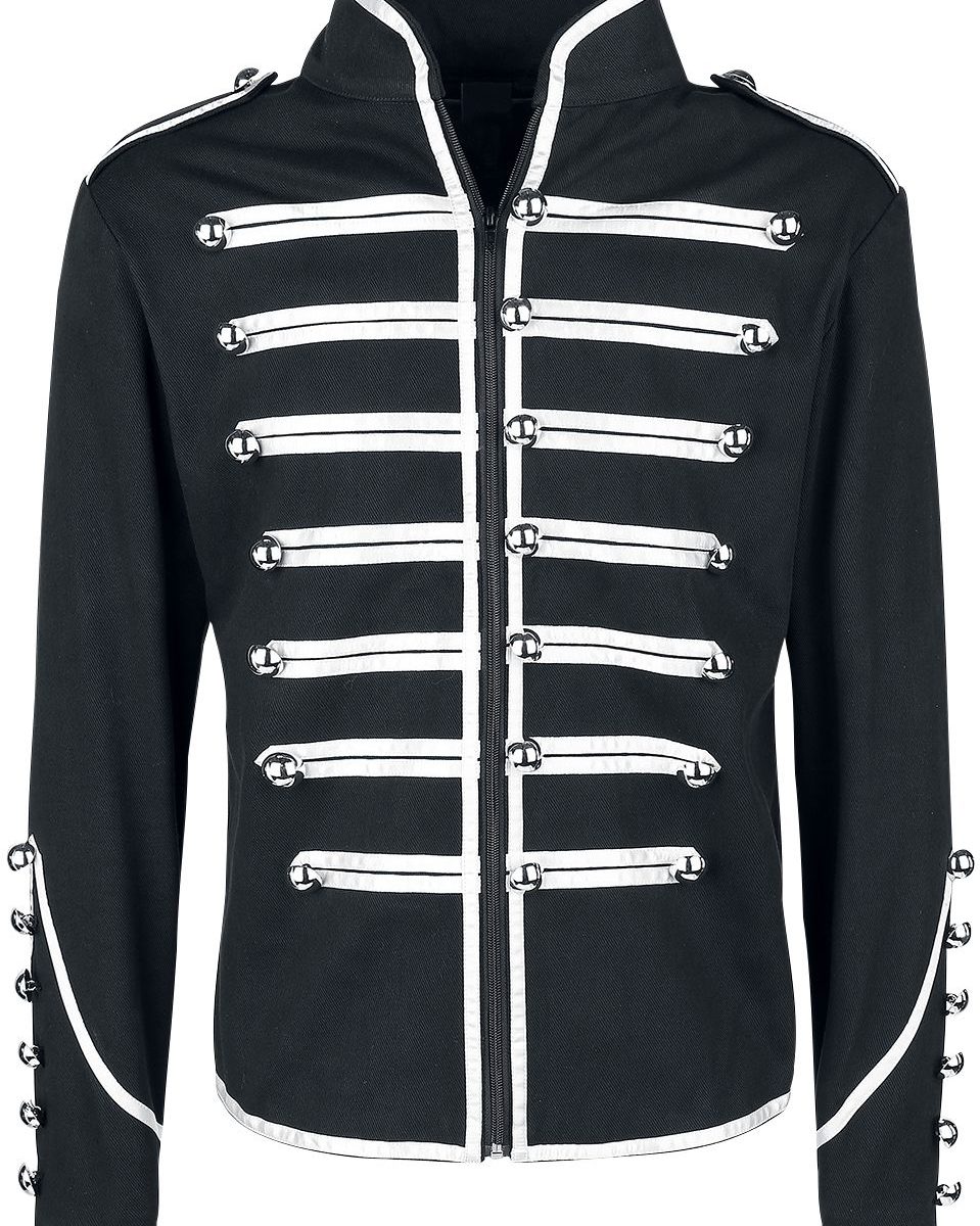 Men’s Military Band Drummer Jacket – Gothic Steampunk Parade Style