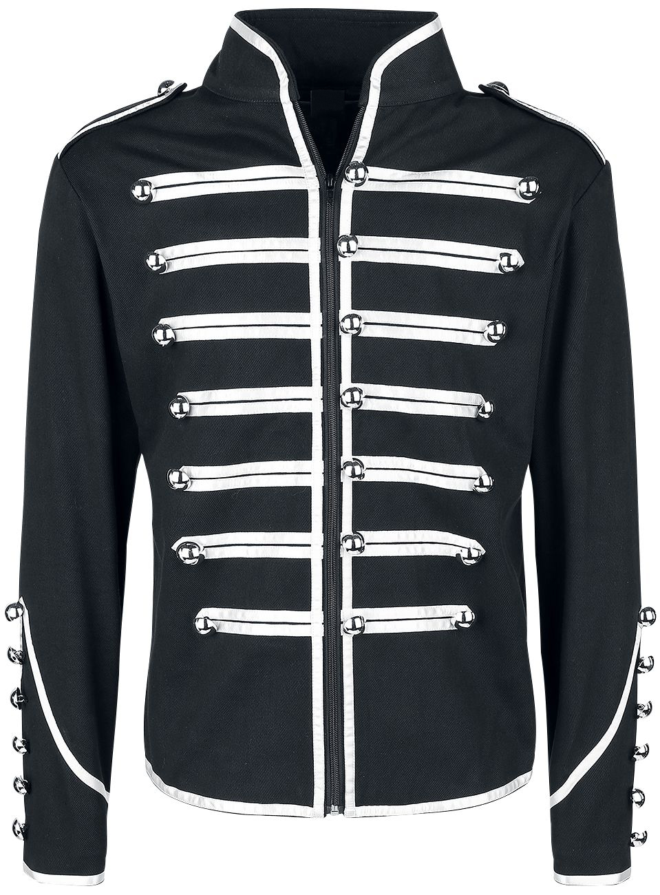 Men’s Military Band Drummer Jacket – Gothic Steampunk Parade Style