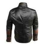 Women Ladies Genuine Leather with Red Lining Gun Club Jacket - Image 2