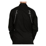 Men Gothic Shirt Zip & Chain Metal Studs Cotton Shirt Long Sleeve Shirt - Image 2