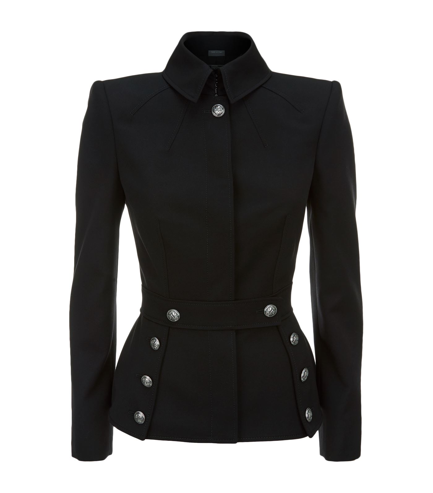 Women’s Military Style Gothic Officer Wool Coat Jacket Women’s Military Style Gothic Officer Wool Coat Jacket