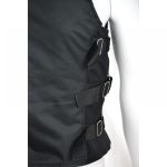 Men Gothic Cyber Look Vest Punk Rock Vest With Buckles Goth Cyber Vest - Image 2