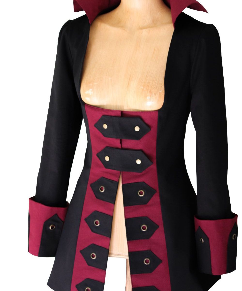 Women’s Steampunk Victorian Pirate Jacket