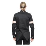 Men Gothic Dave Vanian Punk Rock Shirt | Detachable Sleeve Gothic Fashion Shirt - Image 2