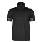 Men Gothic Military Sniper Shirt | Punk Rock Party Gothic Shirt