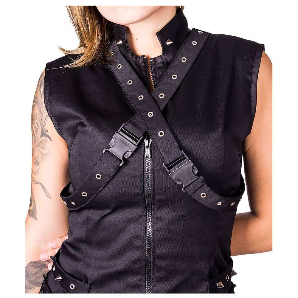 Women’s Gothic Motorcycle Vest