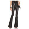 Punk Wind Wide Leg PU Leather Pant Flared Trousers Women Gothic Pant (2025)