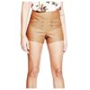Women’s Gothic Genuine Lambskin Leather Shorts
