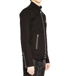 Men Gothic Emo Punk Rock Biker Jacket - Image 3