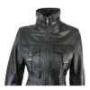 Women Vintage Soft Leather Coat