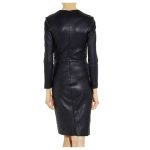 New Genuine Leather Lambskin Women Fashion Ladies Dress - Image 2