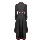 Women Steampunk Military Gothic Long Coat - Image 2