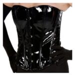 PVC Vinyl Overbust Corset Women | Gothic & Victorian-Inspired Corset