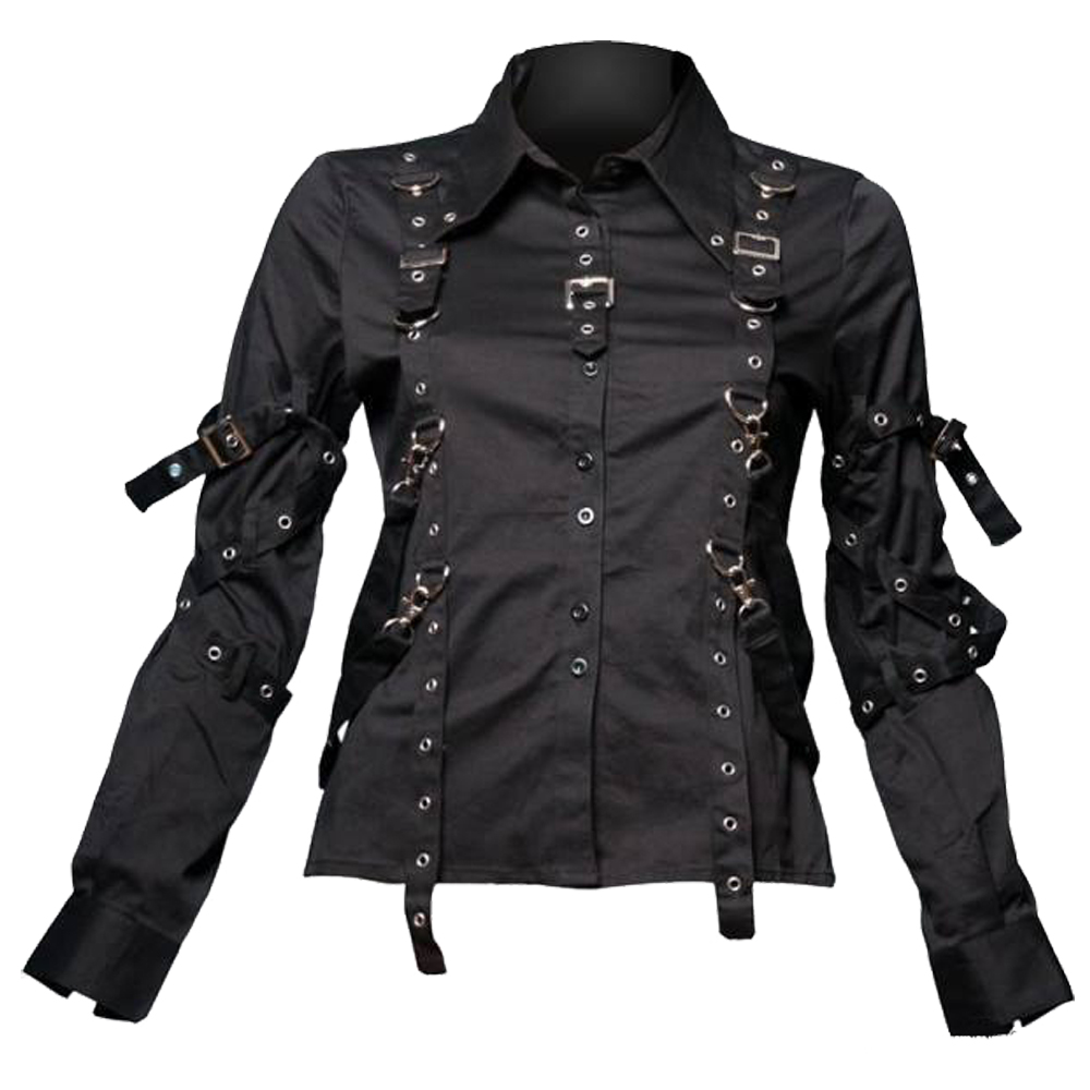 Women’s Black Gothic Shirt