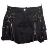 Women’s Black Gothic Mini Skirt
