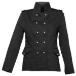 Women’s Gothic Double Button Cotton Coat