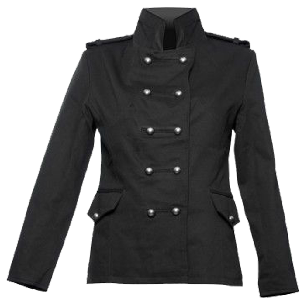 Women’s Gothic Double Button Cotton Coat