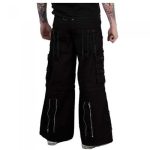Men’s Gothic Punk Cargo Baggy Pants - Image 3