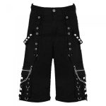 Men Cyber Goth Punk Convertible Pants | Cargo Trousers - Image 3