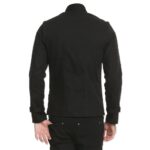 Men Gothic Black Military Jacket with Buckle Straps | Steampunk & Industrial Fashion - Image 2