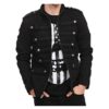 Men Gothic Military Jacket Vintage Goth Steampunk Military Style Jacket (2025)