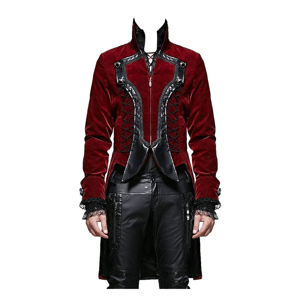 Mens Tailcoat Steampunk Vampire Wedding Tailcoat (2025)