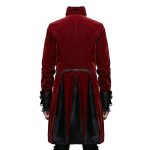 Men Tailcoat Steampunk Vampire Wedding Tailcoat - Image 2