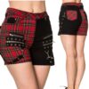 Punk Women Shorts Gothic Fashion Banned Badass Babes Shorts Women Skirt (2025)