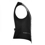 Men Gothic Vest Steampunk Victorian Waistcoat Halloween Mans fashion Vest - Image 2
